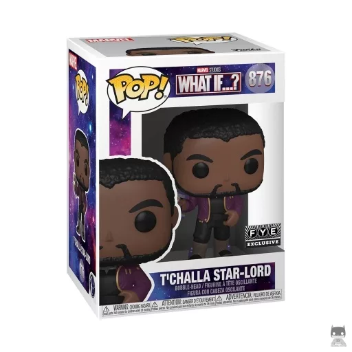 Figurine Funko POP T'Challa Star-Lord (What If...?)