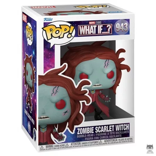 Figurine Funko POP Sorcière Rouge Zombie (Bobble head)