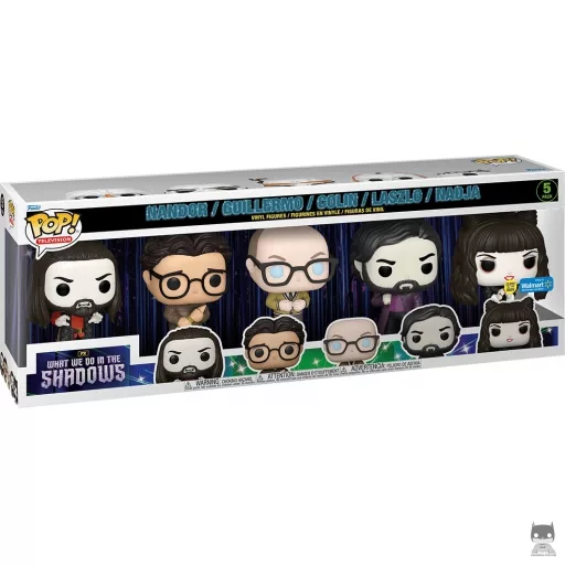 Figurine Funko POP Nandor, Guillermo, Colin, Laszlo & Nadja (Glow in the Dark) (What We Do in the Shadows)