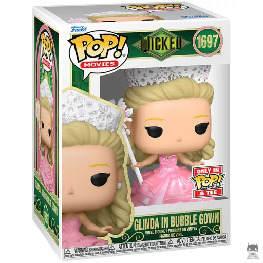 Figurine Funko POP Glinda en robe à bulles (Nacré) (Wicked)