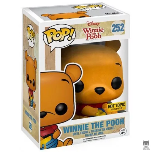 Figurine Funko POP Winnie l'Ourson Assis (Flocked) (Winnie l'Ourson)