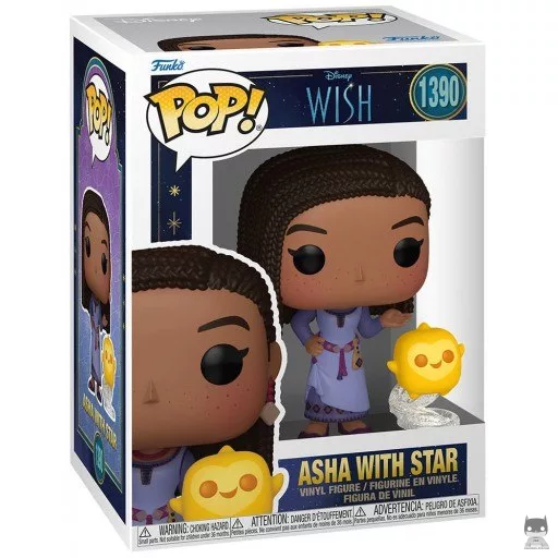 Figurine Funko POP Asha avec Star (Wish, Asha et la bonne étoile)