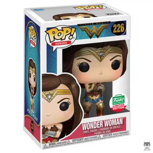 Figurine Funko POP Wonder Woman avec des gantelets (Exclusive)