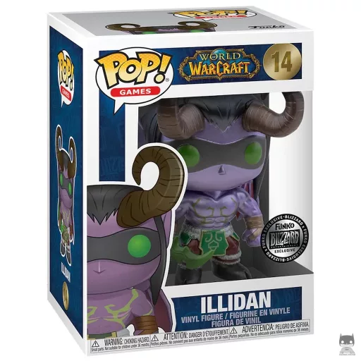 Figurine Funko POP Illidan (Metallic) (Blizzard Store)
