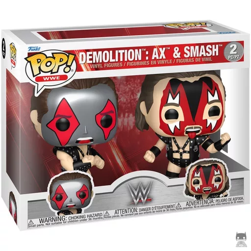 Figurine Funko POP Demolition : Ax & Smash (WWE)