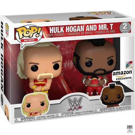 Figurine Funko POP Hulk Hogan & Mr. T (WWE)