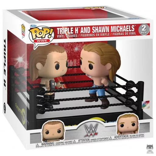 Figurine Funko POP Summer Slam Ring Triple H & Sean Michaels (WWE)