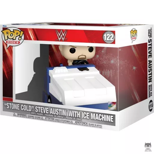 Figurine Funko POP Stone Gold Steve Austin avec Surfaceuse (WWE)