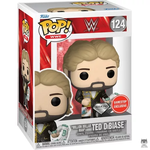 Figurine Funko POP Million Dollar Man Ted DiBiase (Diamond Glitter) (Exclusive)