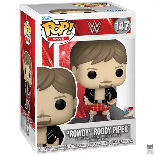 Figurine Funko POP "Rowdy" Roddy Piper (Pop! Vinyl)