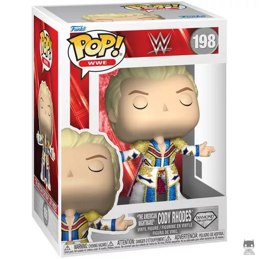 Figurine Funko POP "The American Nightmare" Cody Rhodes (Diamant) (WWE)