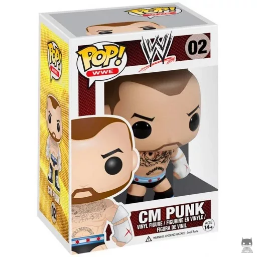 Figurine Funko POP CM Punk (Pop! Vinyl)