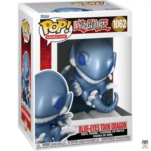 Figurine Funko POP Dragon Toon aux Yeux Bleus (Metallic) (Yu-Gi-Oh!)