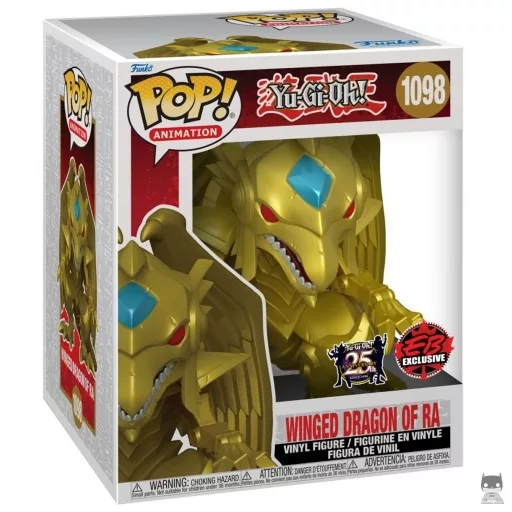 Figurine Funko POP Dragon Ailé de Ra (Metallic & Supersized) (Yu-Gi-Oh!)