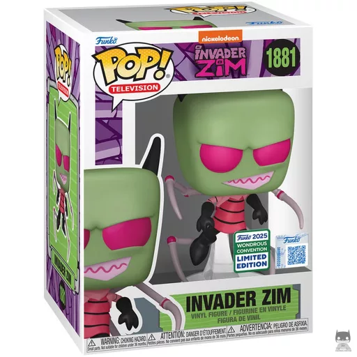 Figurine Funko POP Zim (Irken PAK Legs) (Zim l'envahisseur)