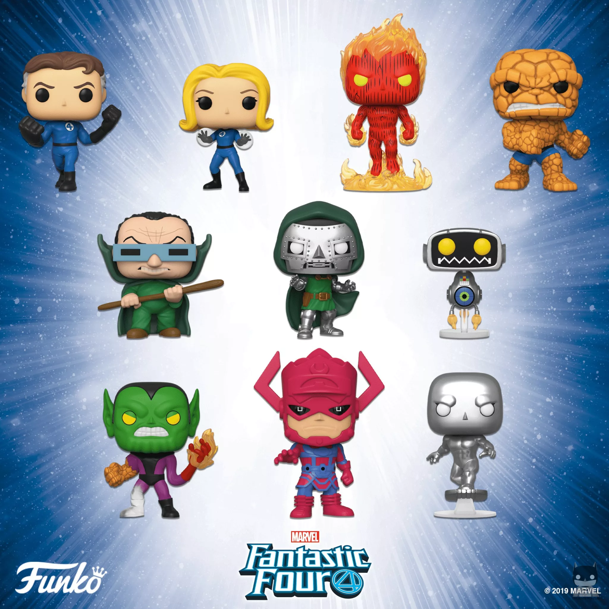 15 nouvelles figurines Les Quatre Fantastiques