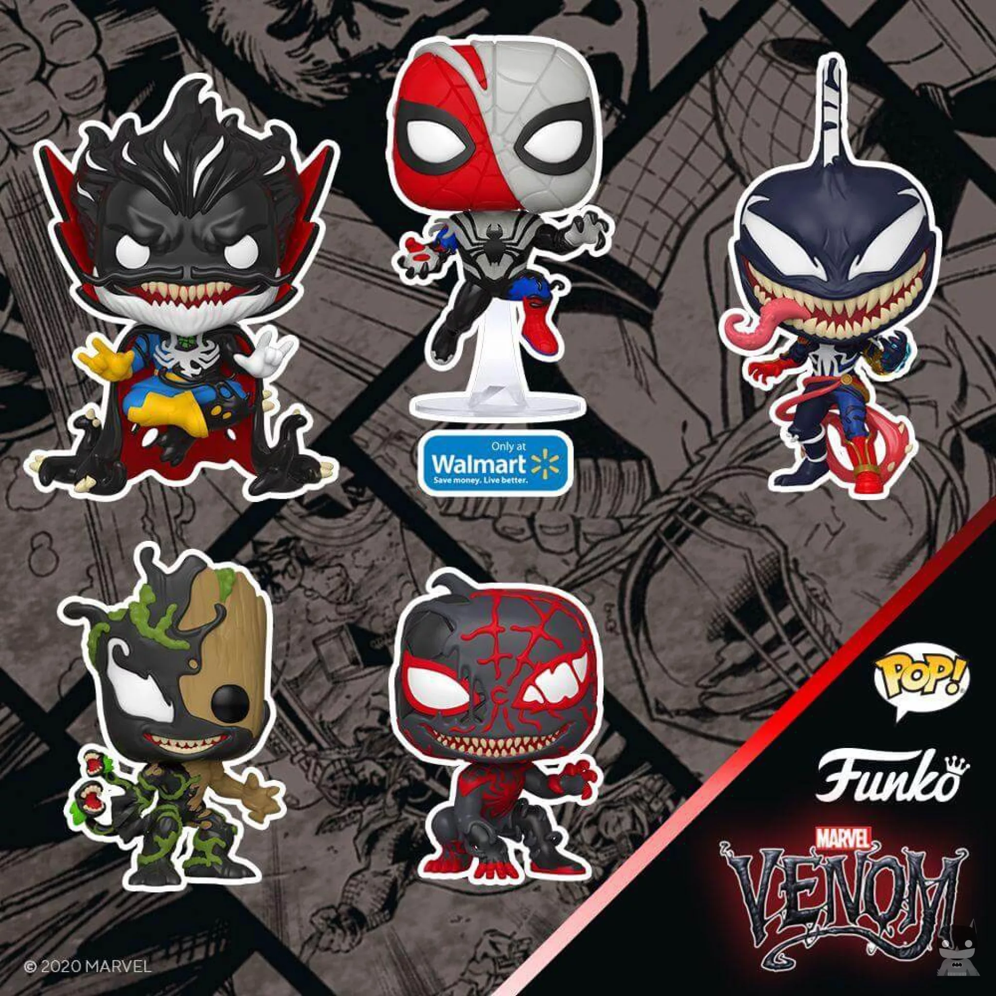 De nouvelles POP Marvel « venomisée »