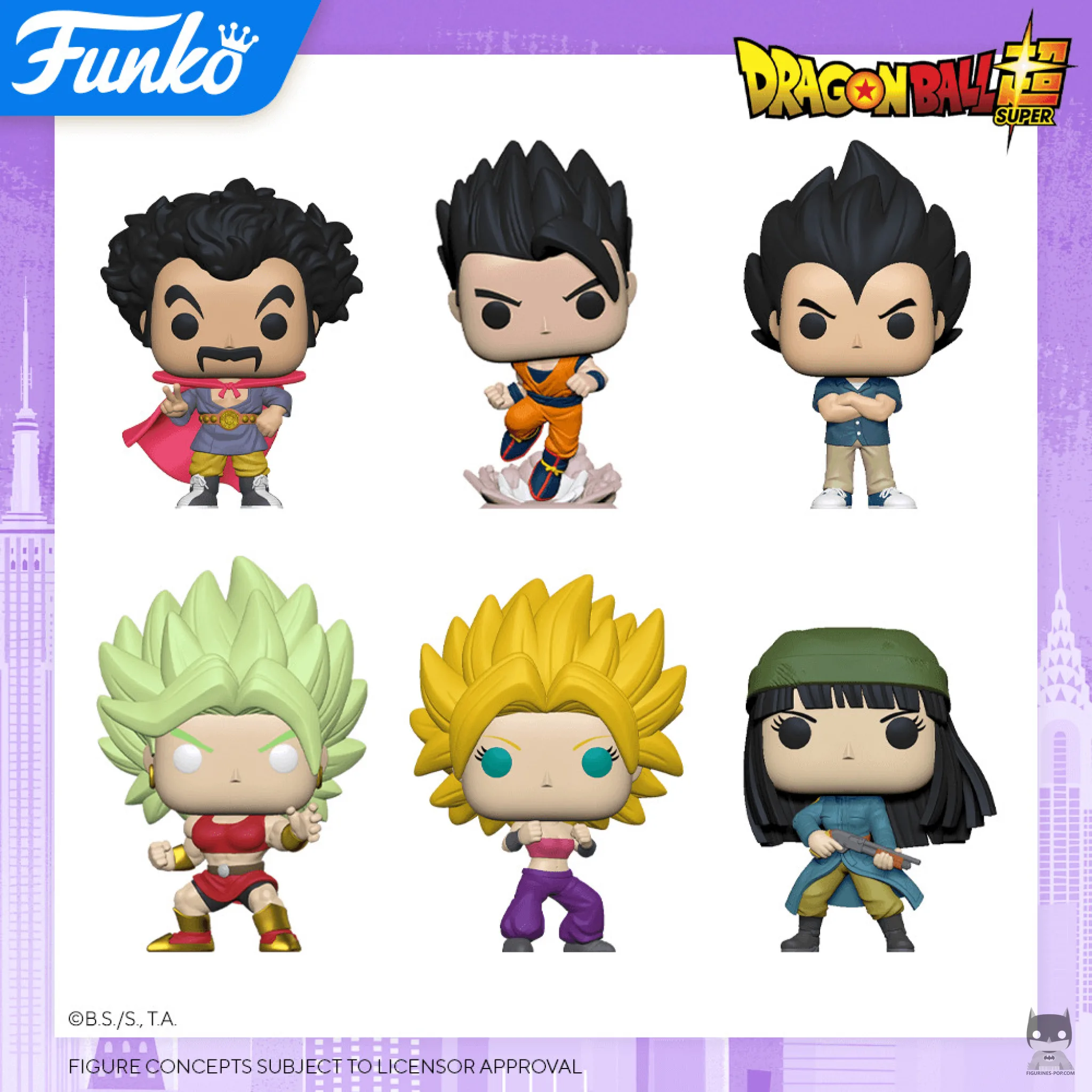 Déferlante de figurines Dragon Ball Super