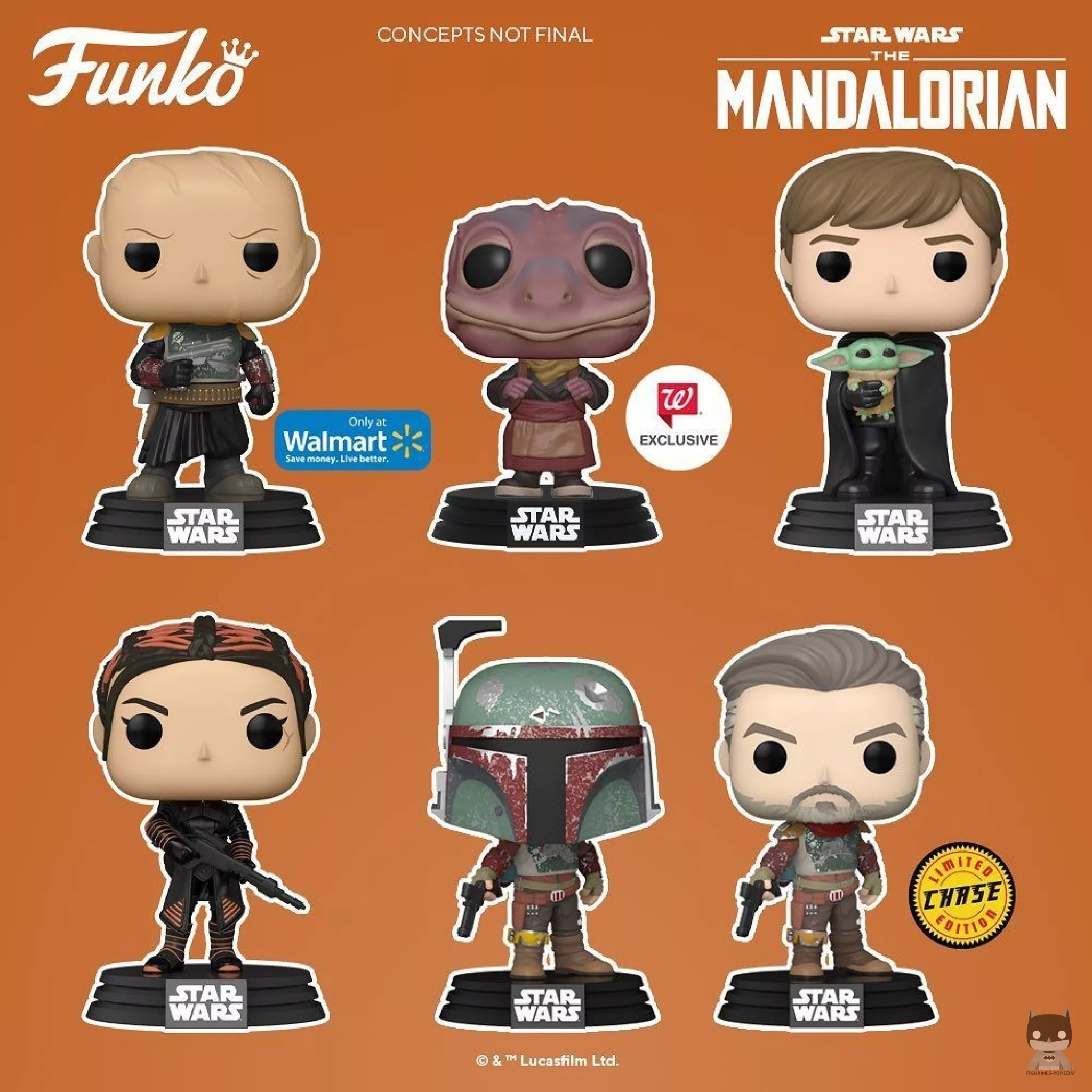 Déferlante de nouvelles POP The Mandalorian
