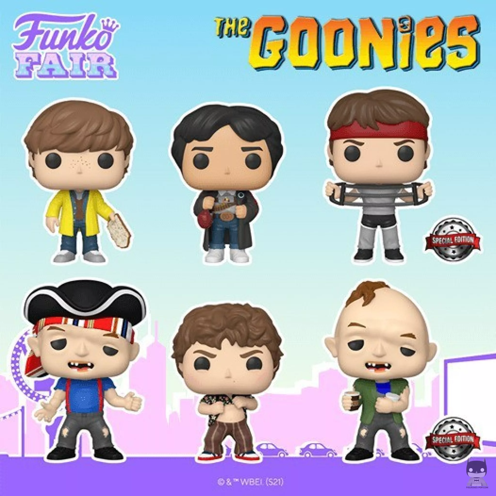 Déferlante de POP du film Les Goonies
