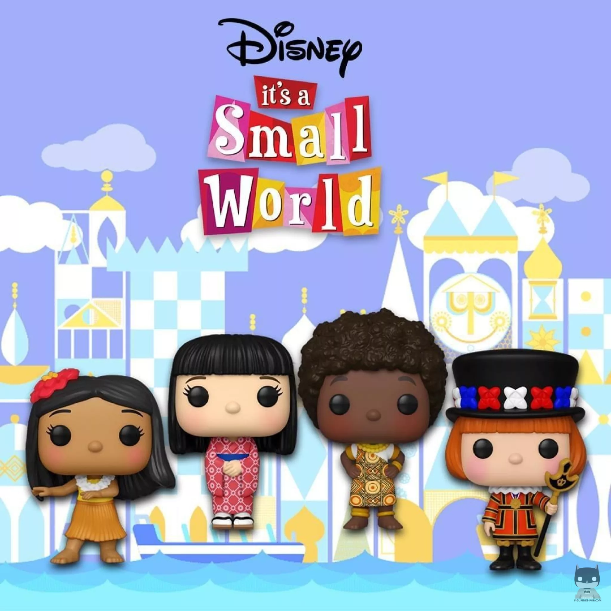 Des POP Disney tirées de l’attraction It’s a Small World