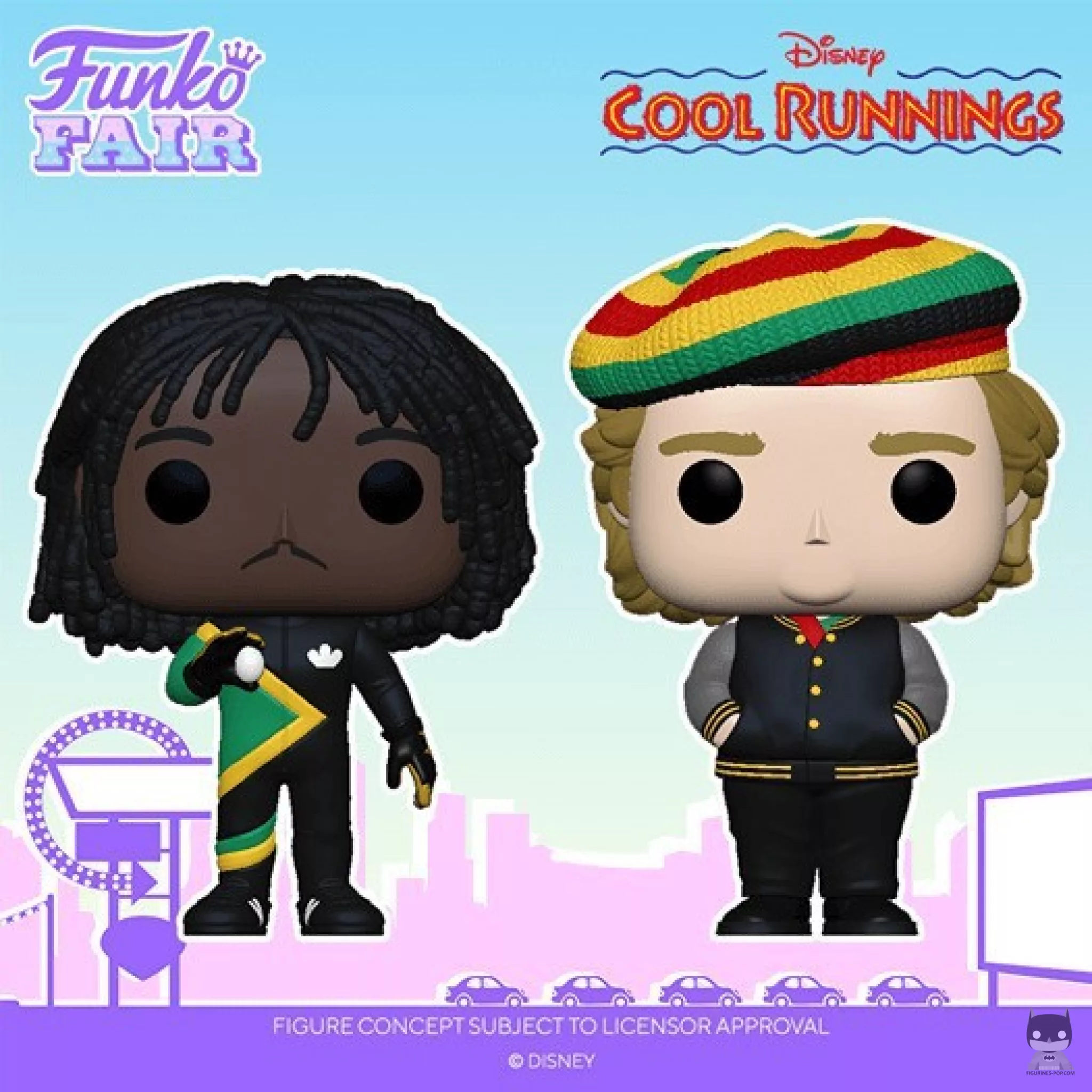 Deux POP tirées du cultissime Rasta Rocket