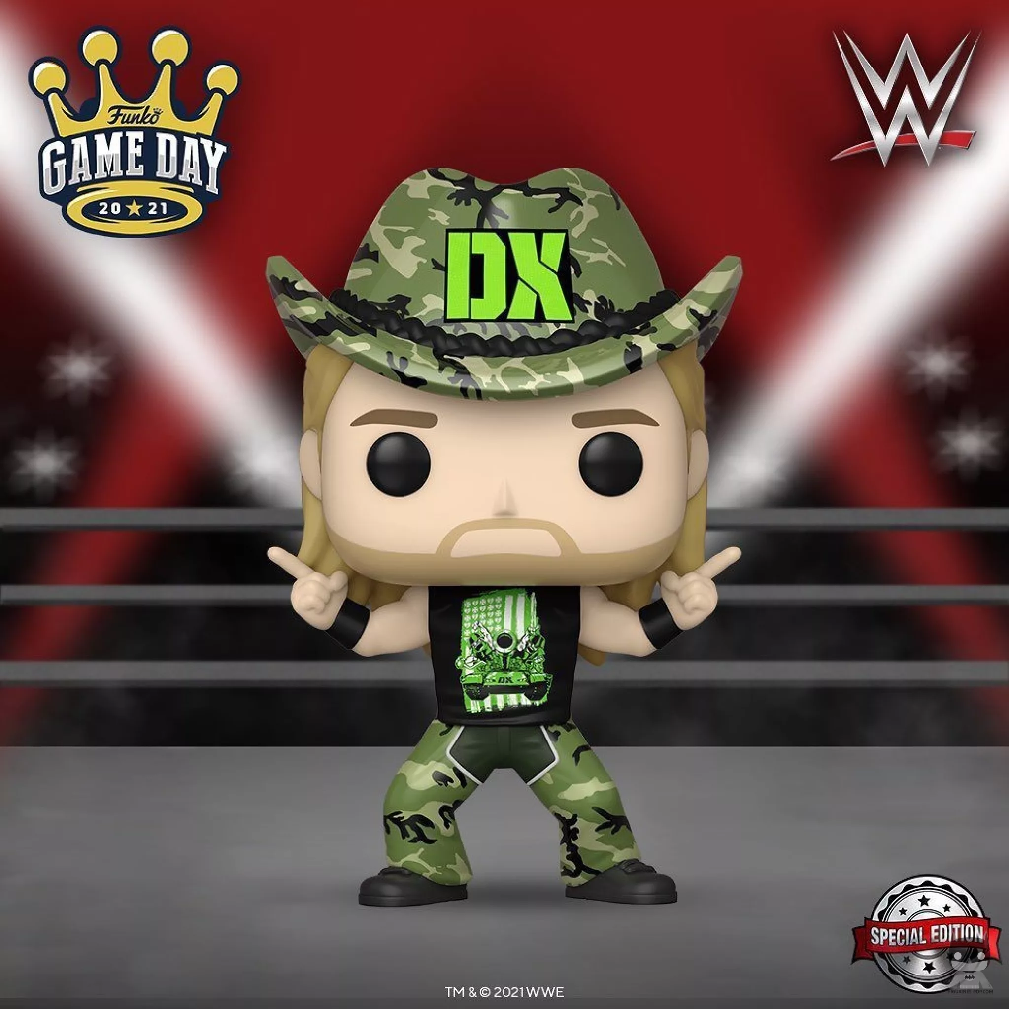 Deux POP WWE de Shawn Michaels et Rey Mysterio