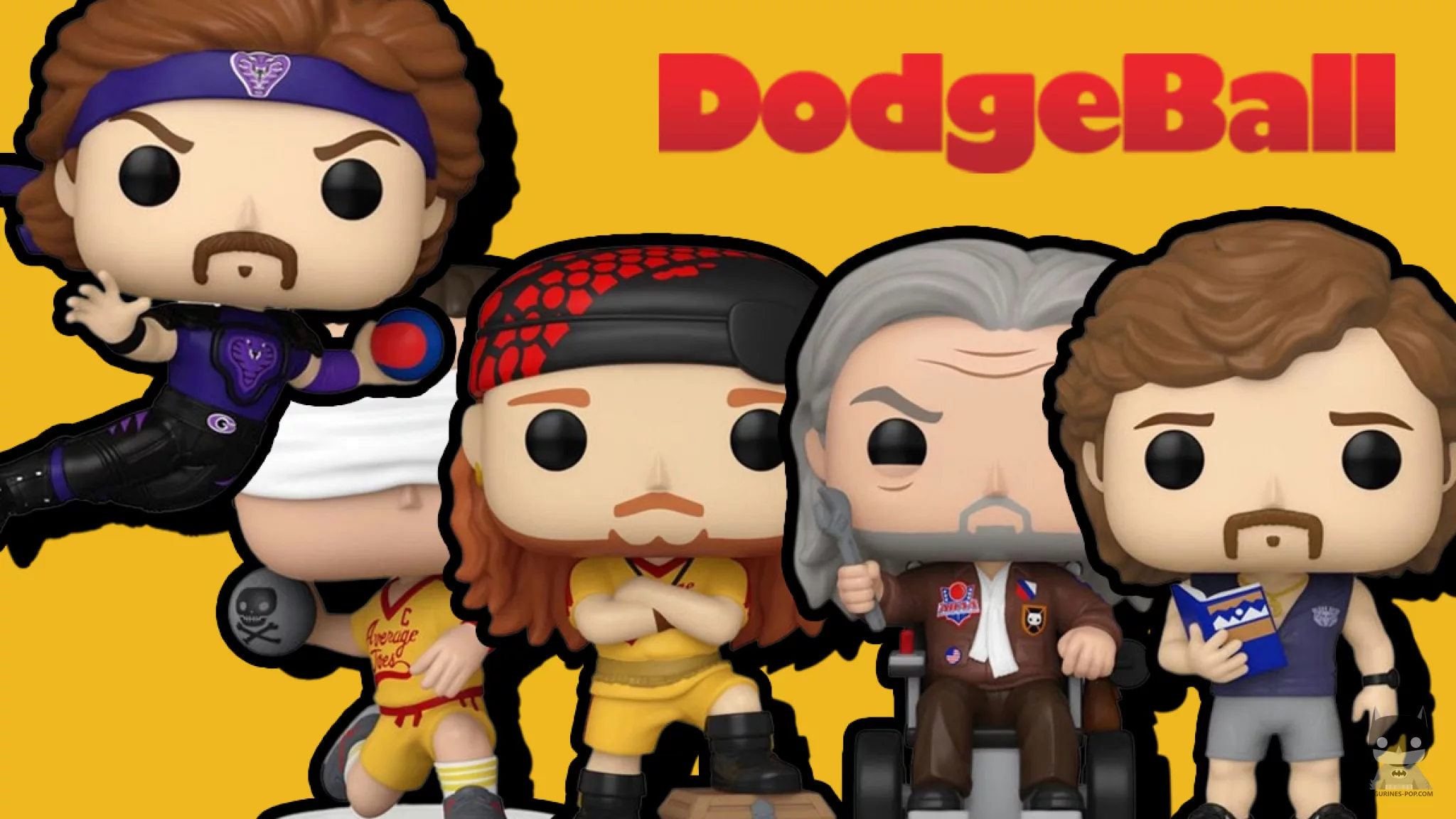 Dodgeball : cinq nouvelles Funko POP annoncées pour compléter la collection