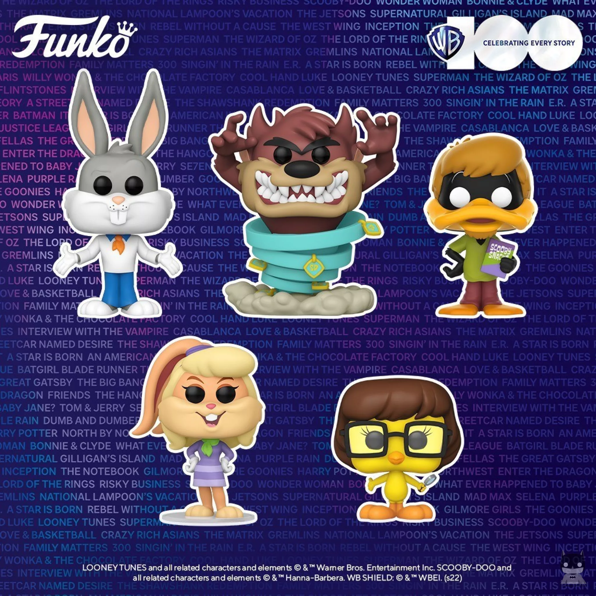 Funko célèbre les 100 ans de Warner Bros