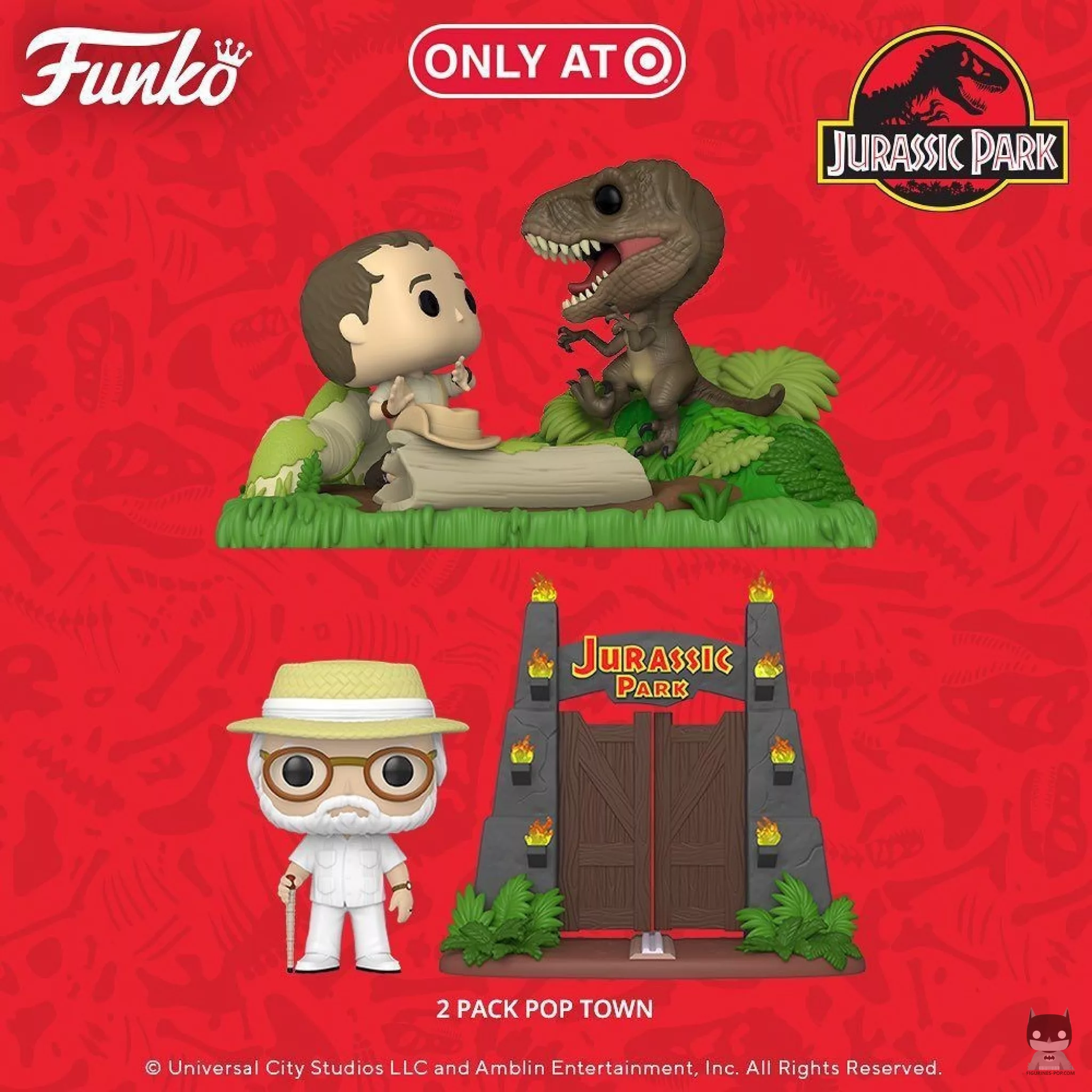Funko dévoile deux sublimes POP de Jurassic Park