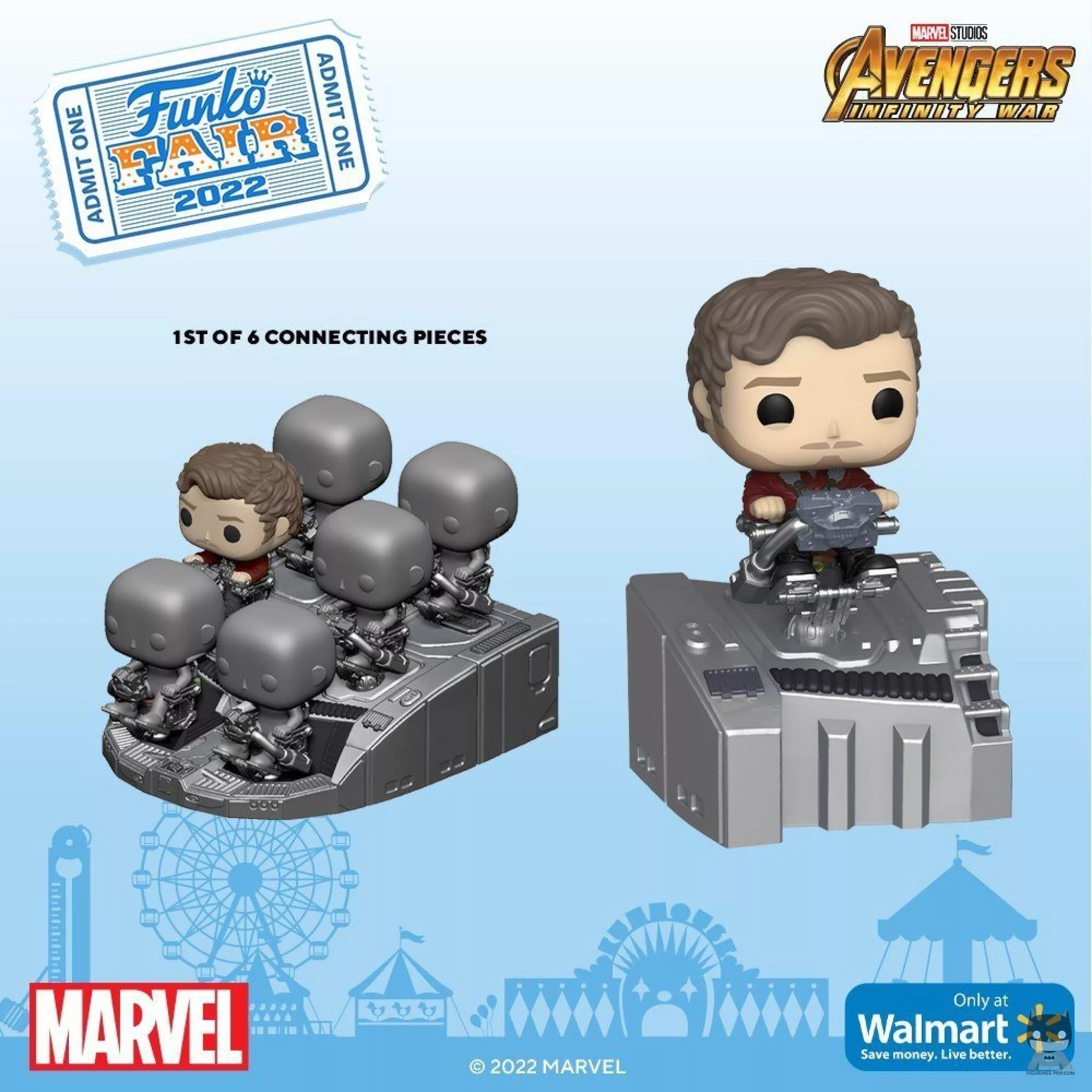 Funko dévoile un Assemble de 6 POP des Gardiens de la Galaxie à bord de leur vaisseau