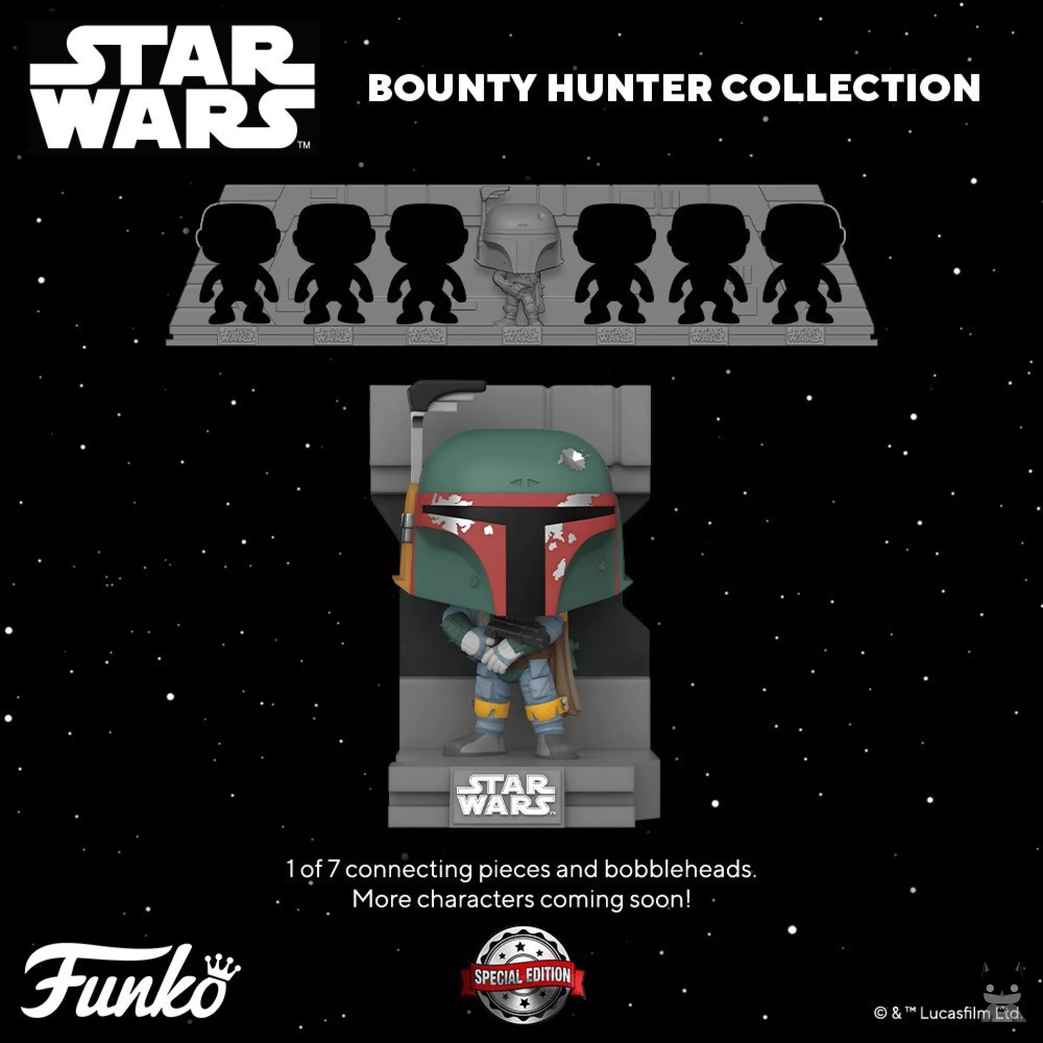 Funko dévoile un set de POP Star Wars des Chasseurs de Prime