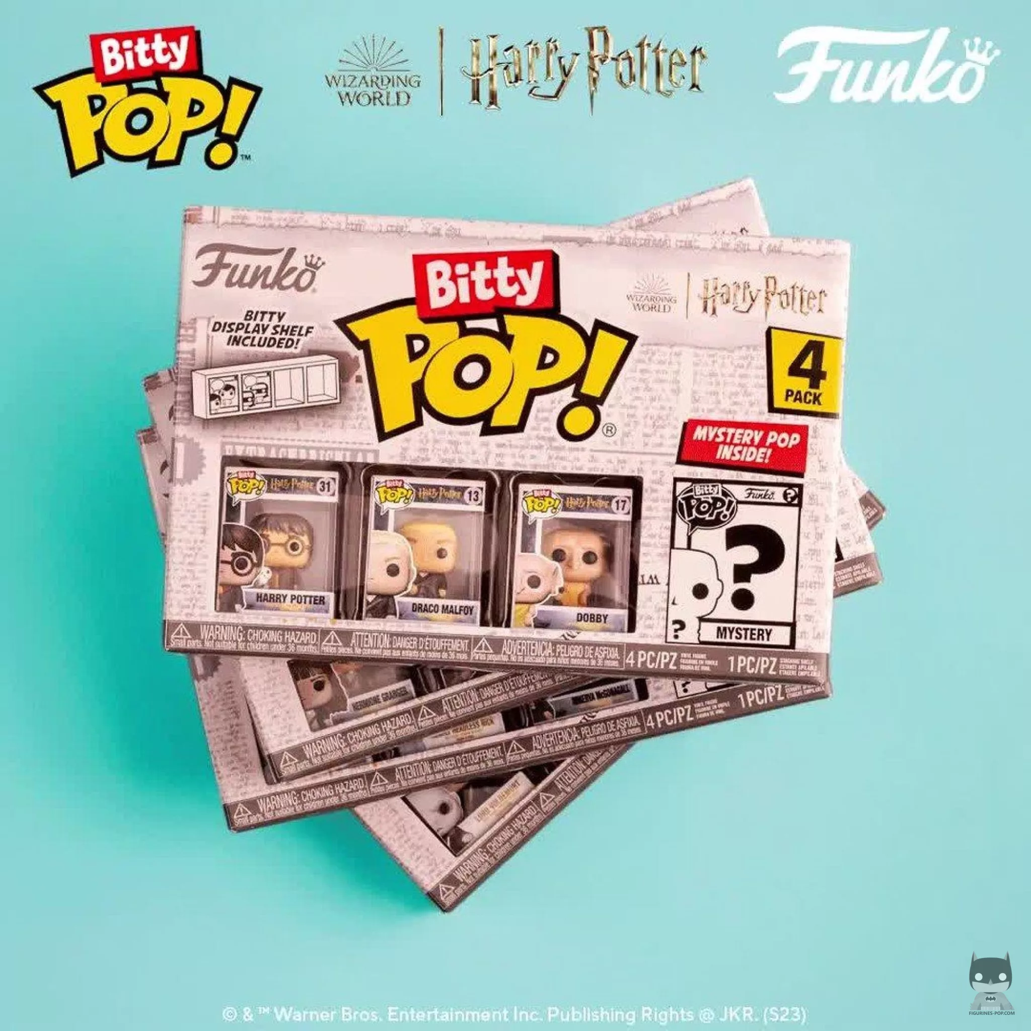 Funko lève le voile sur les 4 séries de Bitty POP! Harry Potter