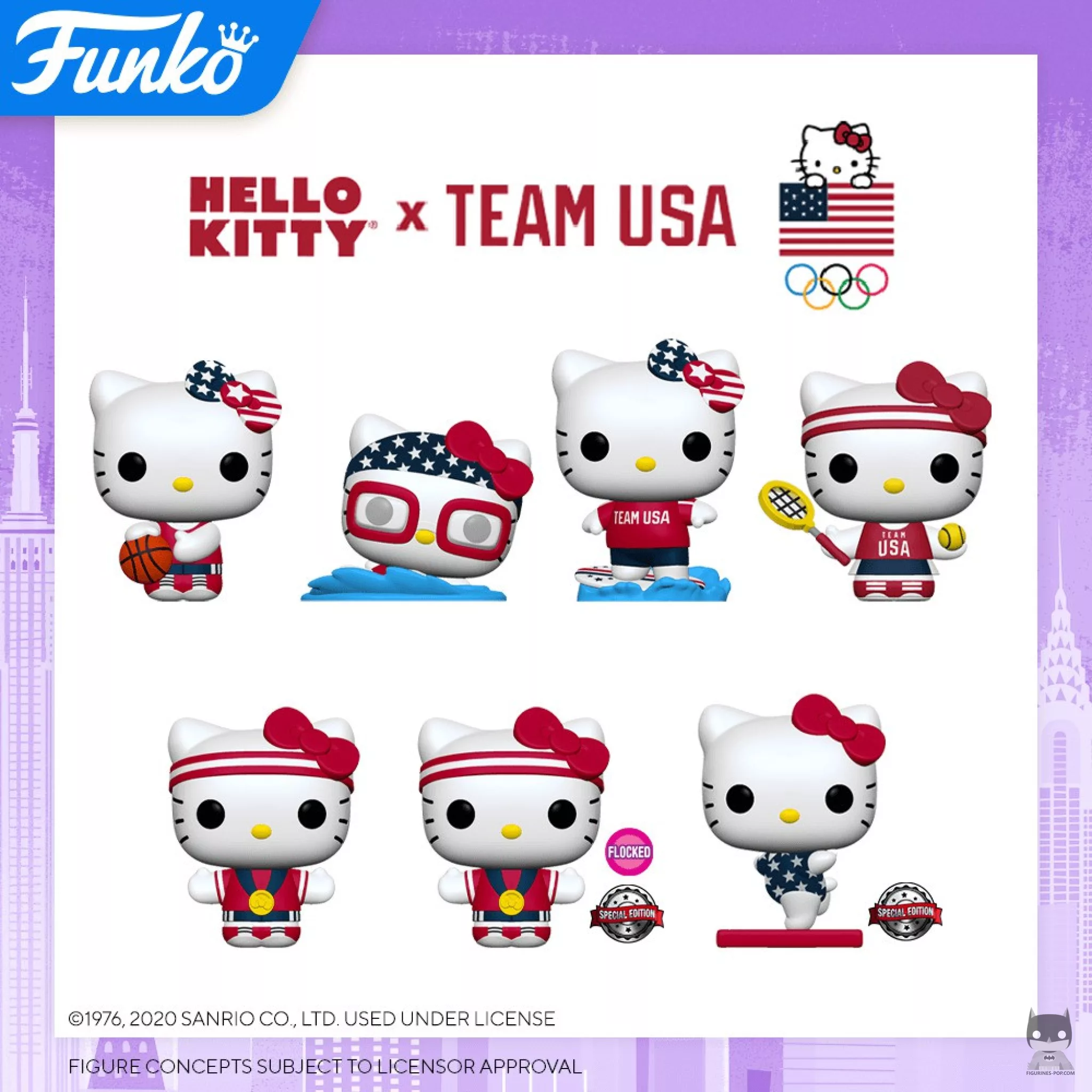 Hello Kitty en Team USA pour les JO de Tokyo
