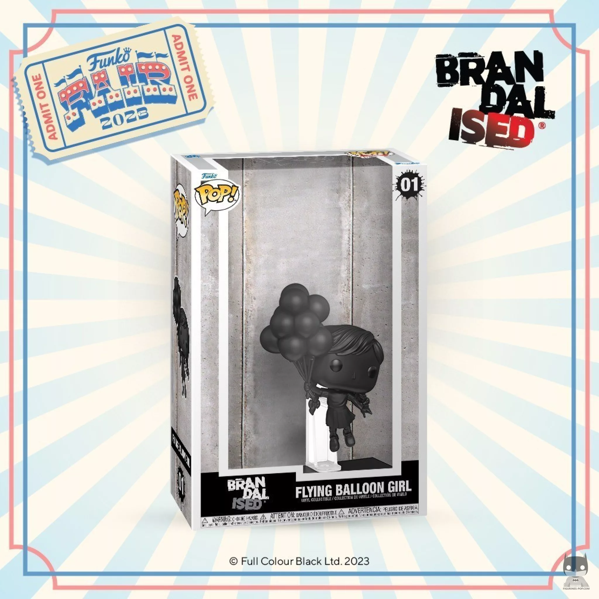 L'artiste Banksy voit ses œuvres popifiées par Funko