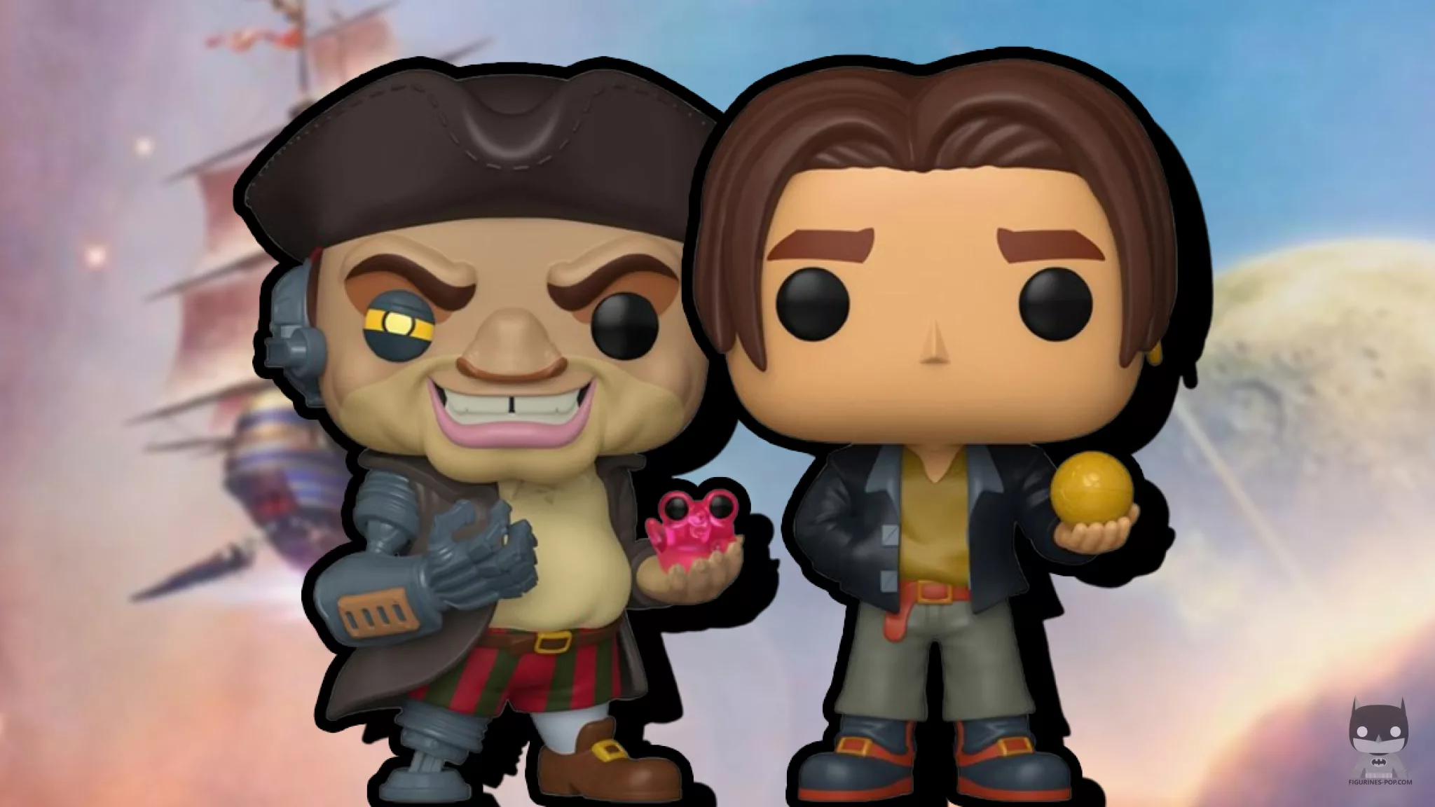 La Planète au trésor : Funko dévoile deux nouvelles figurines POP! du film