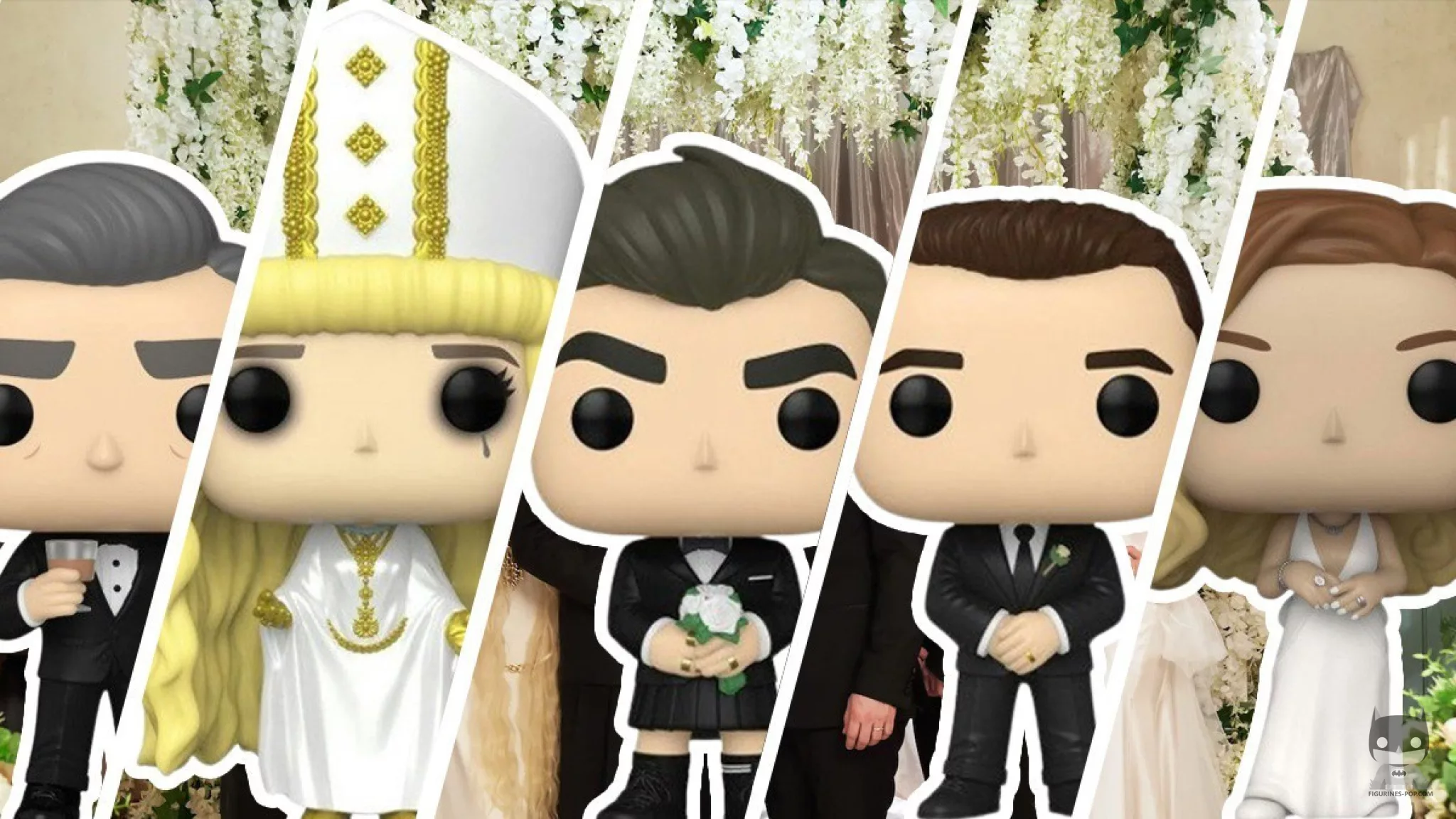 Le mariage de Schitt's Creek en Funko POP