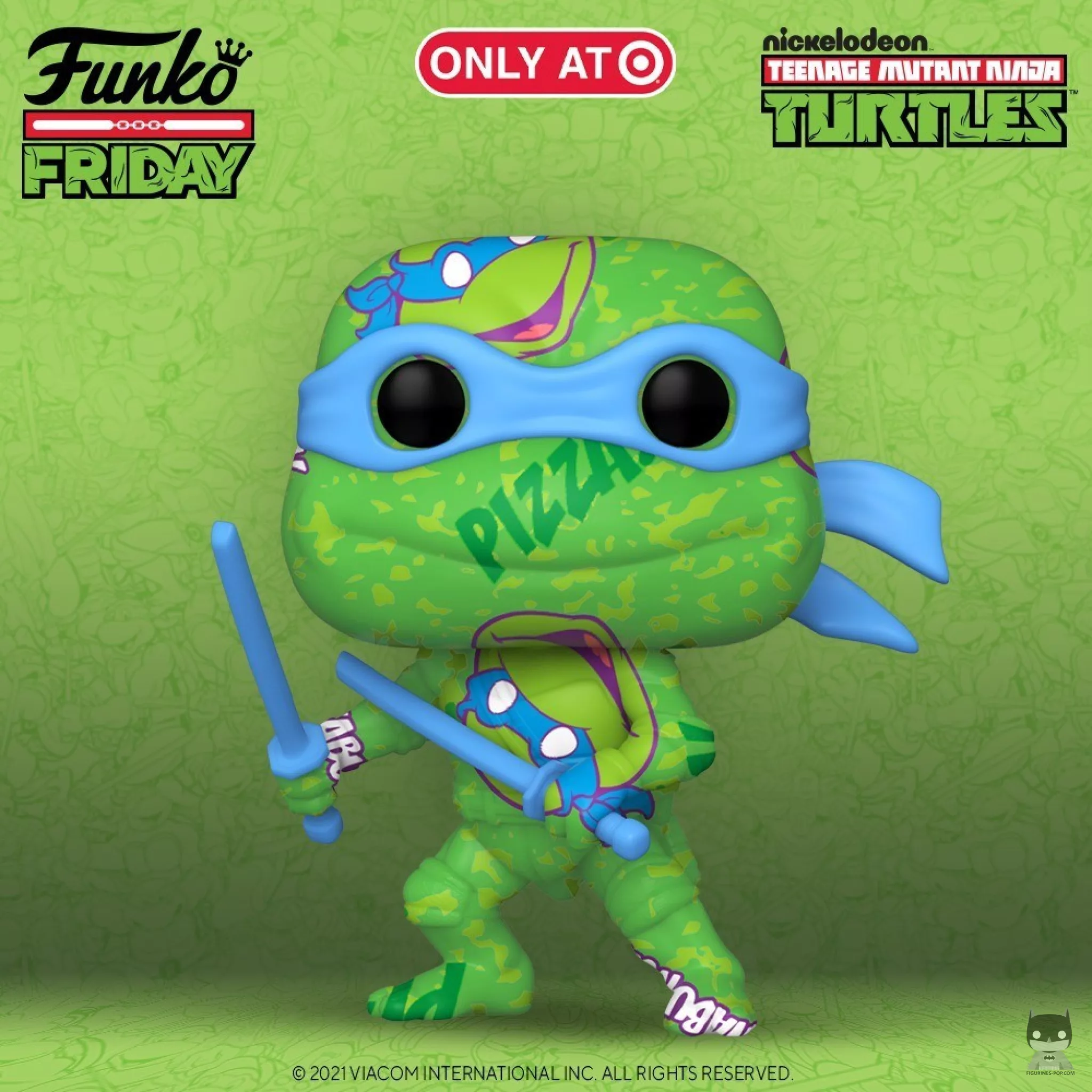 Le set des Tortues Ninja Art Series au complet