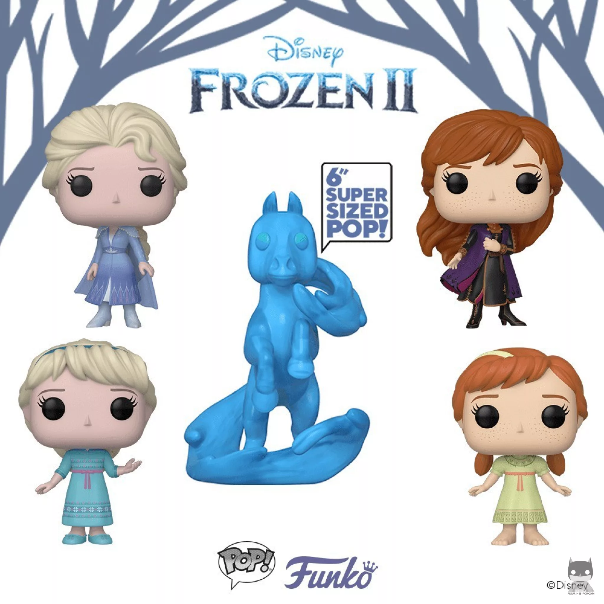 Les figurines La Reine des Neiges 2