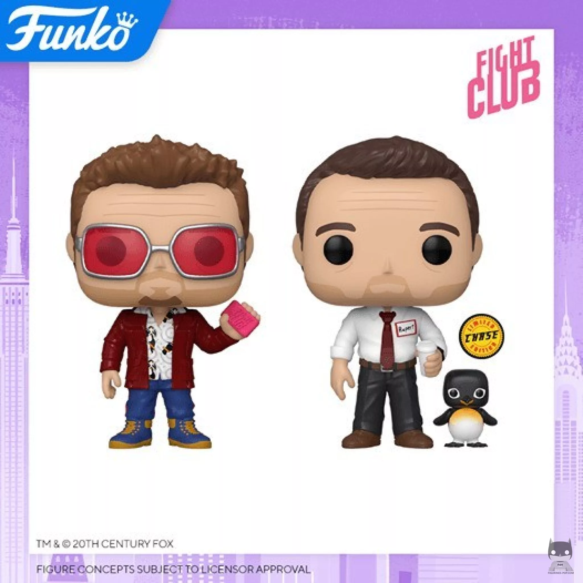 Les figurines POP du mythique Fight Club