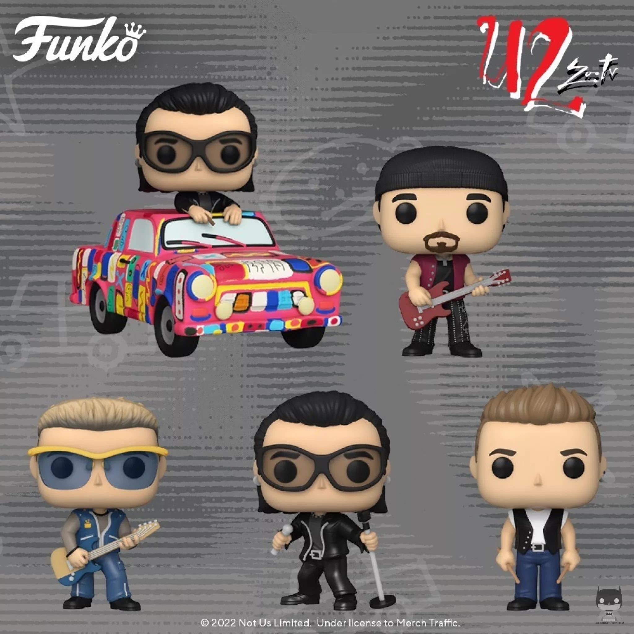 Les POP de U2 lors de son Zoo TV Tour sont là