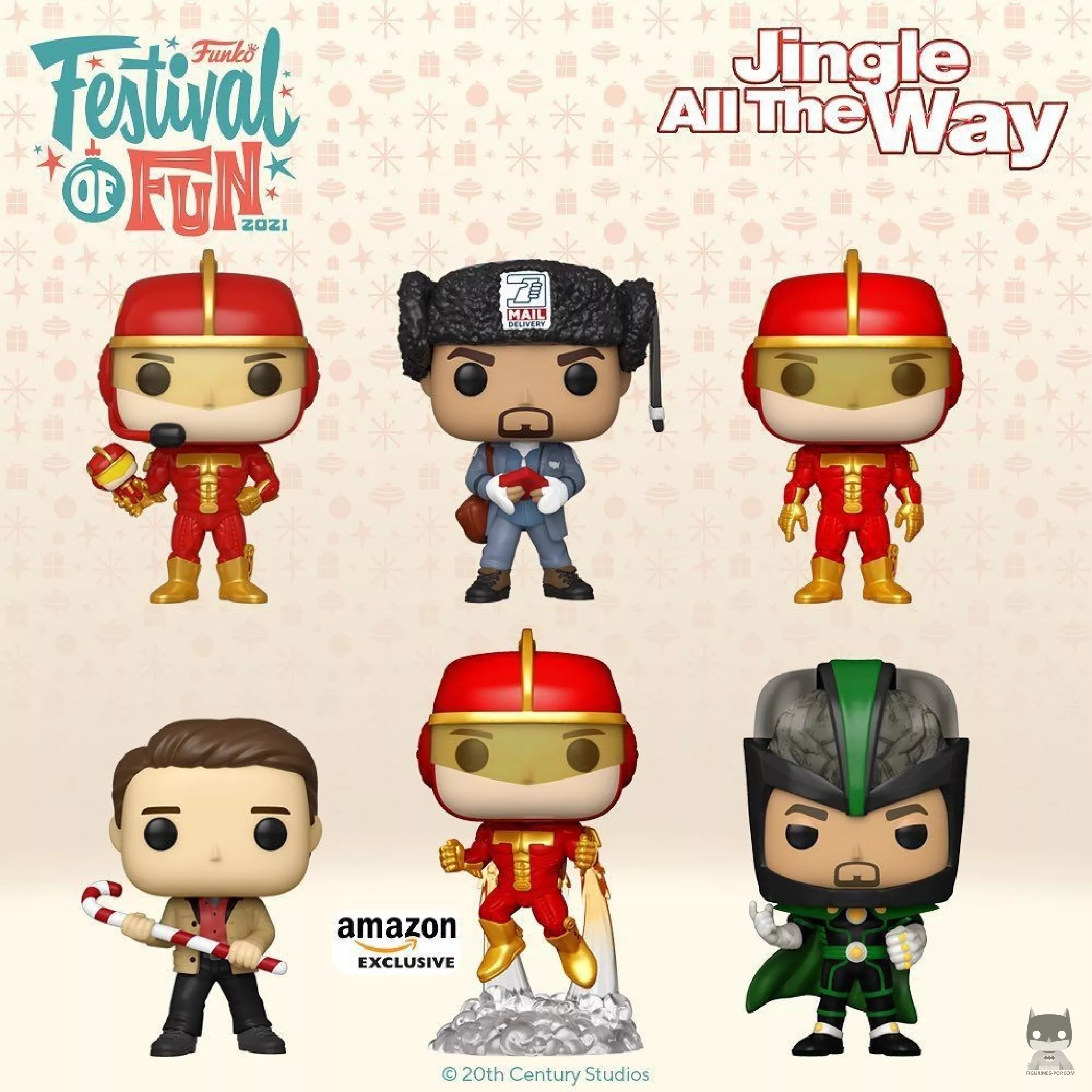 Les premières figurines POP du film La course au Jouet avec Arnold Schwarzenegger