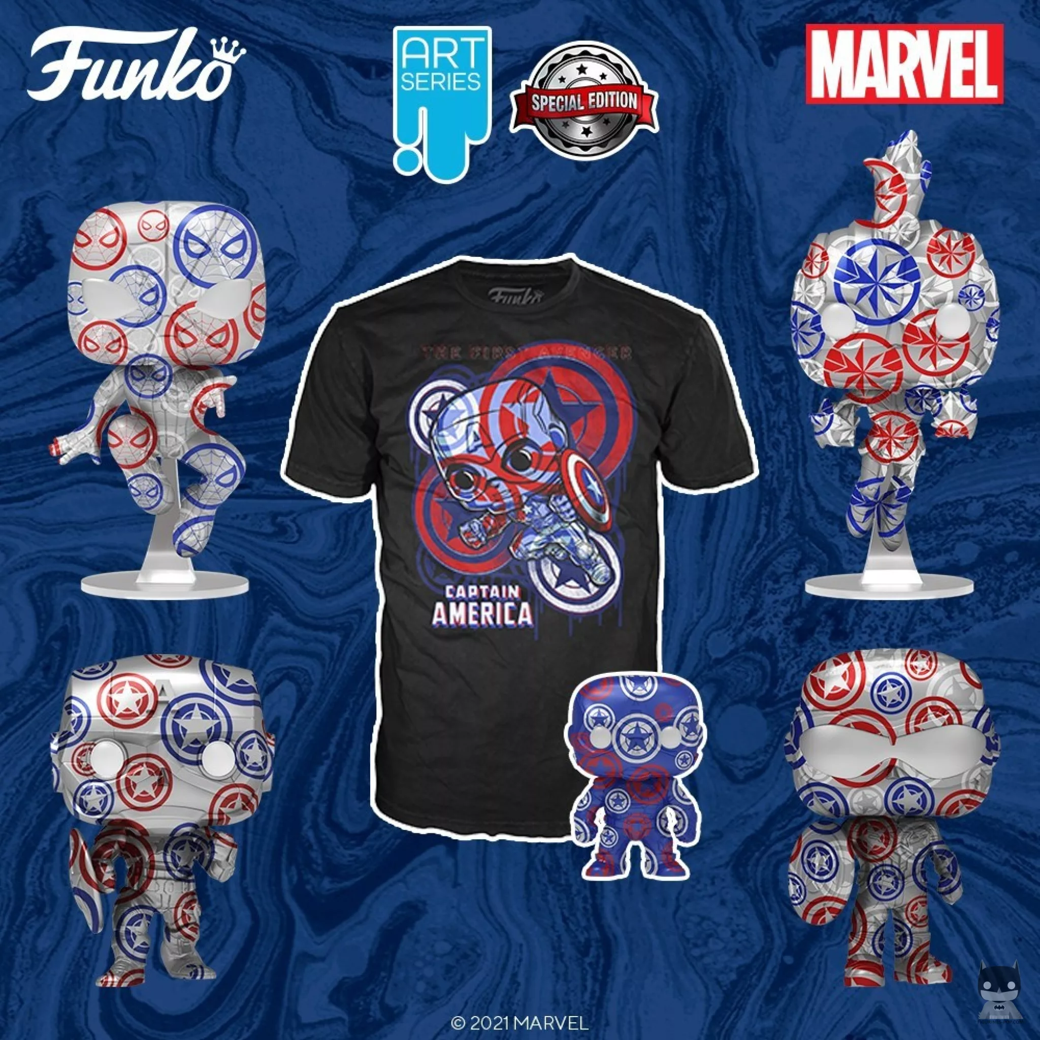 Marvel Patriotic Age : un nouveau line up de POP Marvel