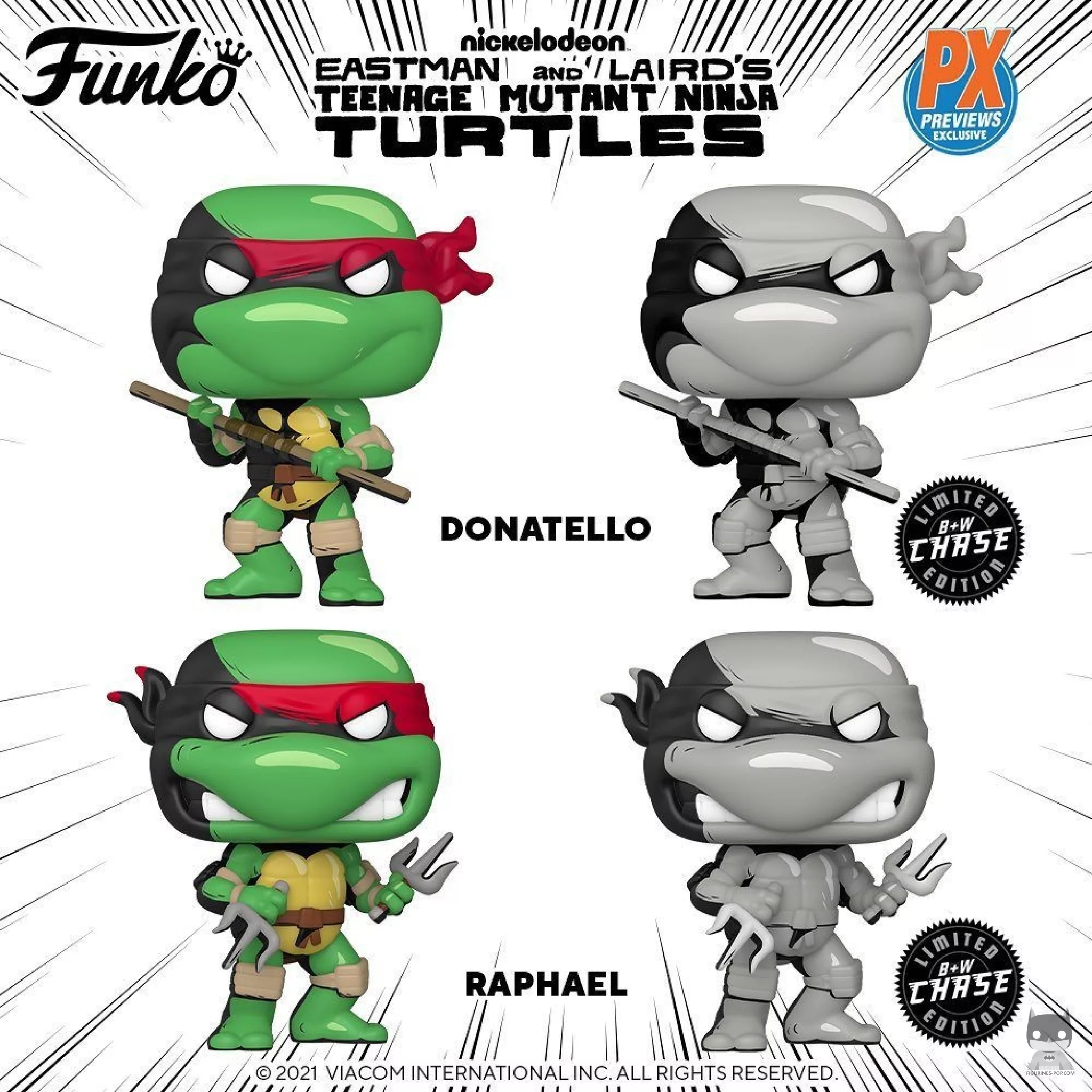 Nouvelles POP des Tortues Ninja tirées de la BD