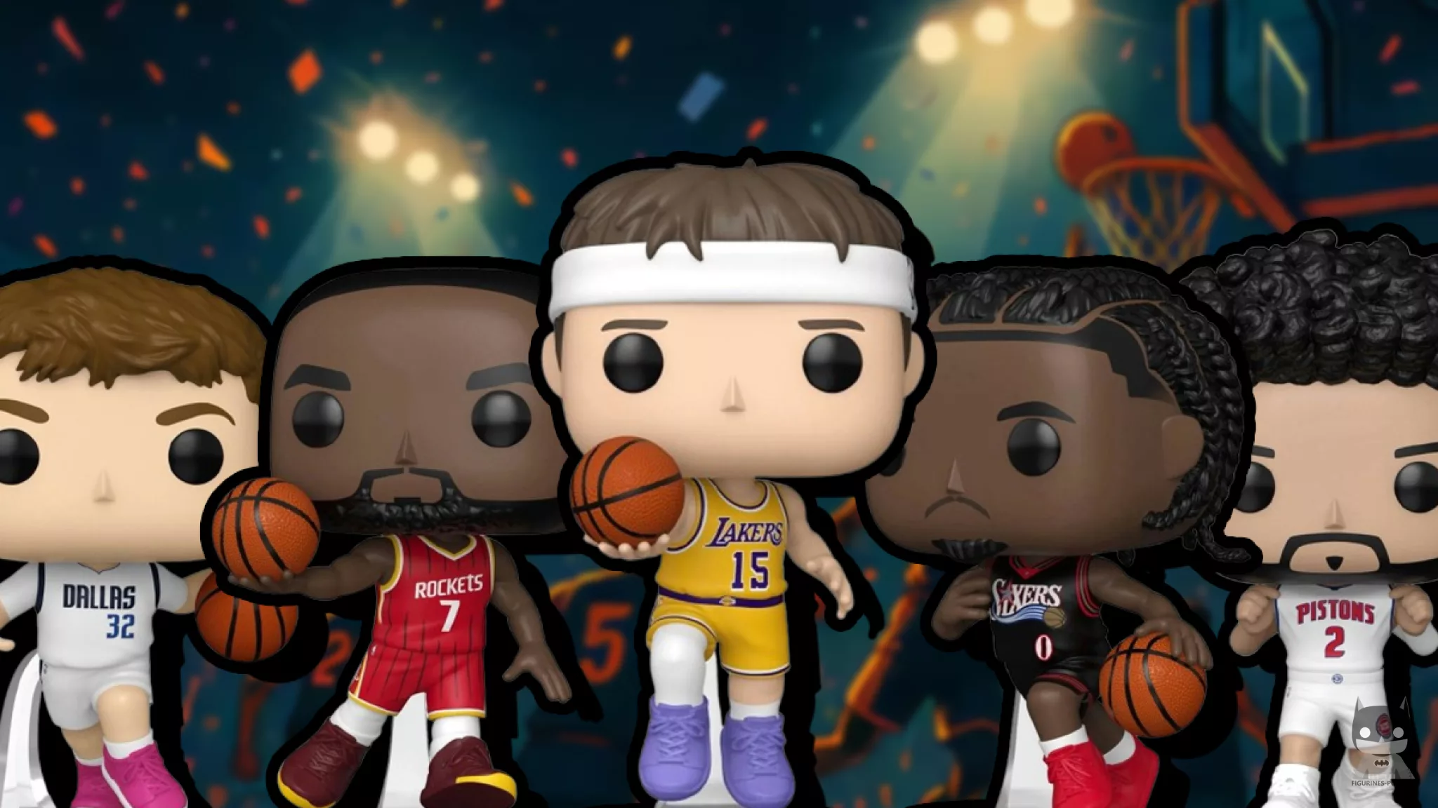 Nouvelles POP! NBA : le vrai sujet de ces cinq figurines, c'est le maillot