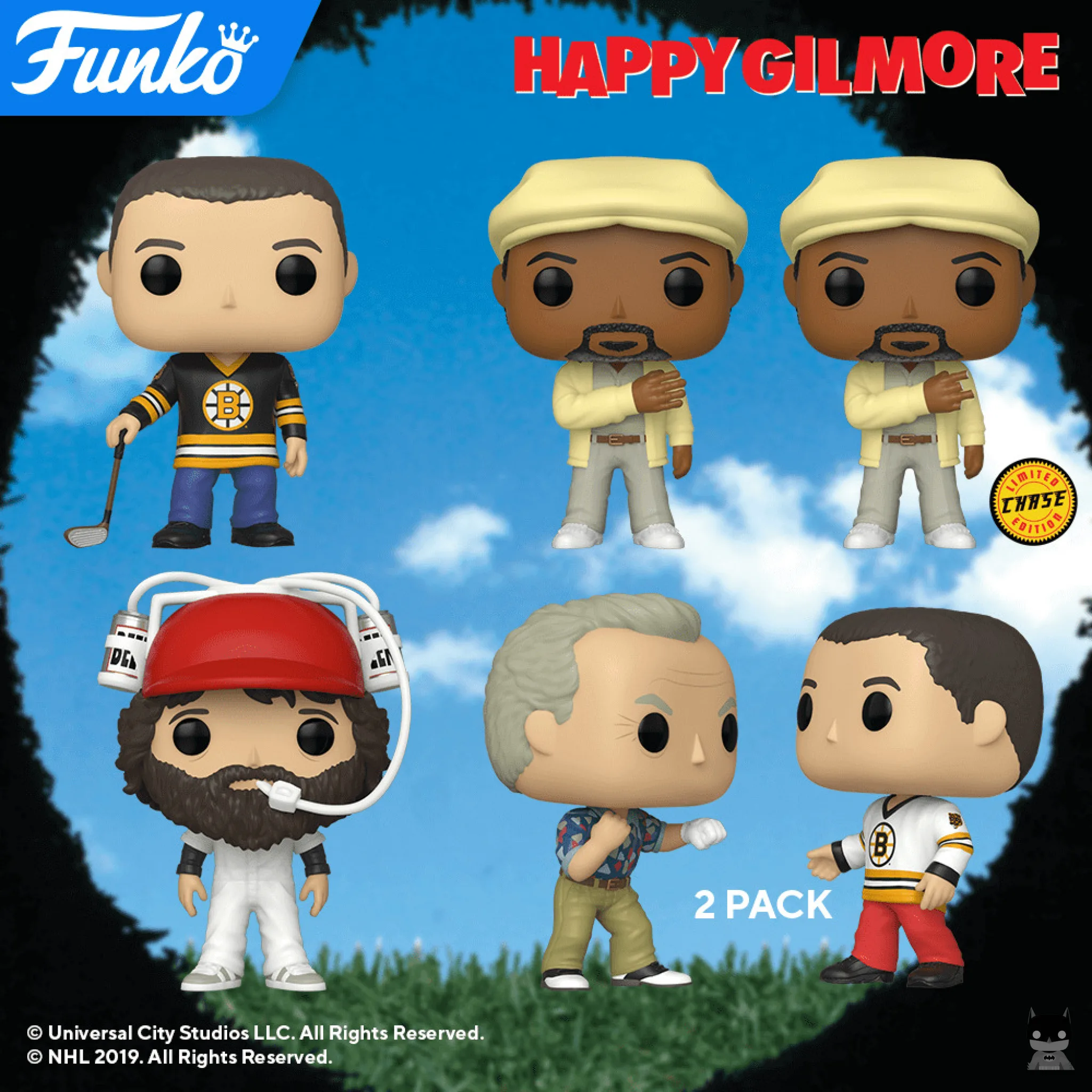 Nouvelles POPs du film Terminagolf (Happy Gilmore)
