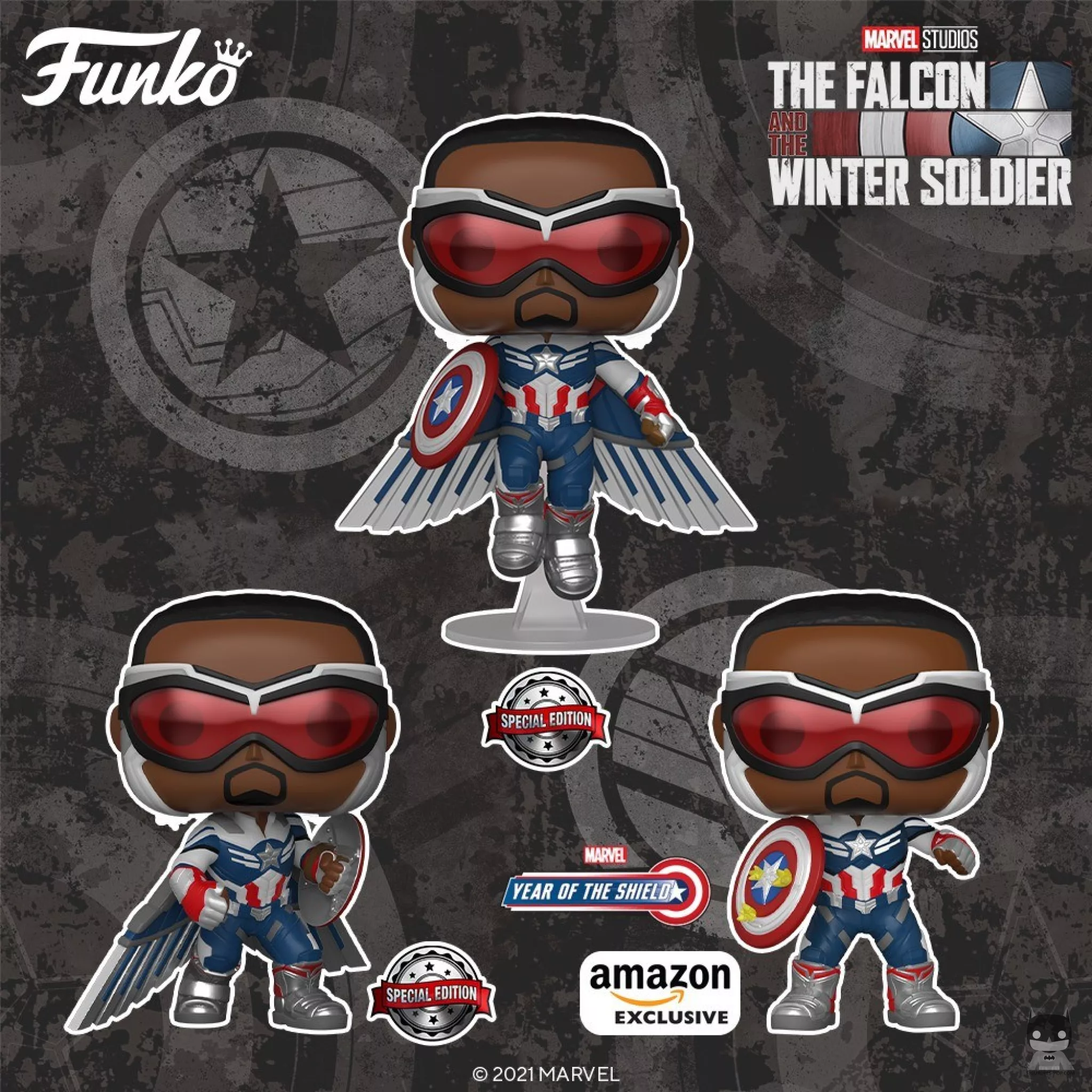 Vague de POP de Falcon et le Soldat de l'Hiver