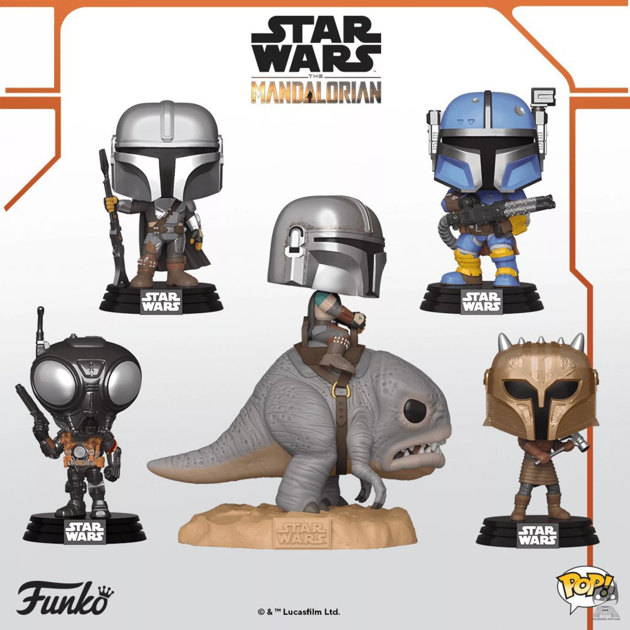 Vague de POP Star Wars The Mandalorian