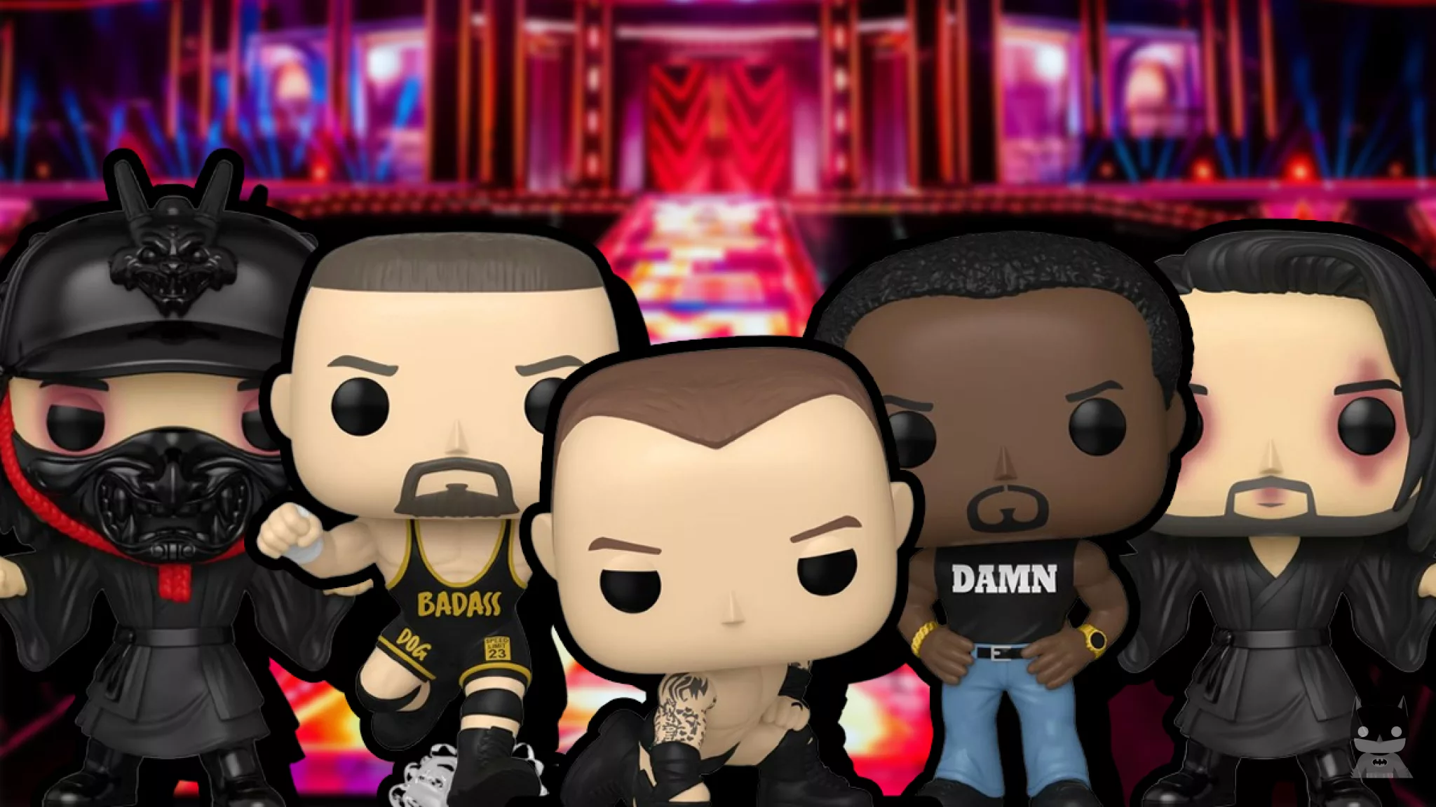 WWE en Funko POP : la Chase fait tomber un masque