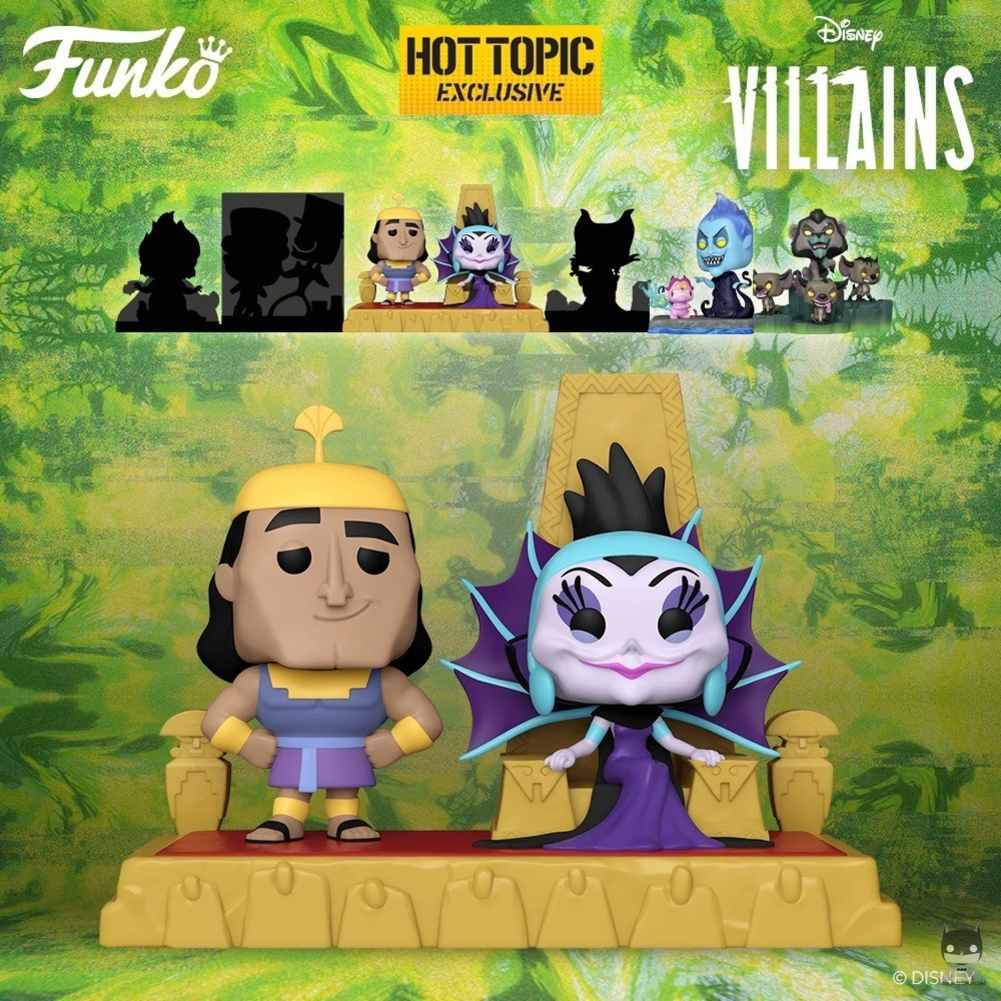 Yzma & Kronk dans l'Assemble Disney Villains